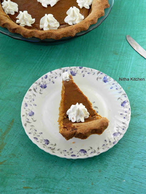 Traditional Pumpkin Pie with Homemade Pie Crust Recipe