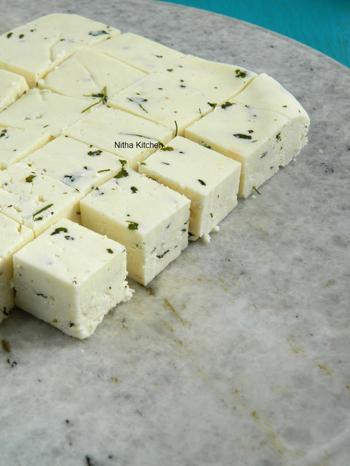 Homemade Firm Paneer For Gravies Video Recipe