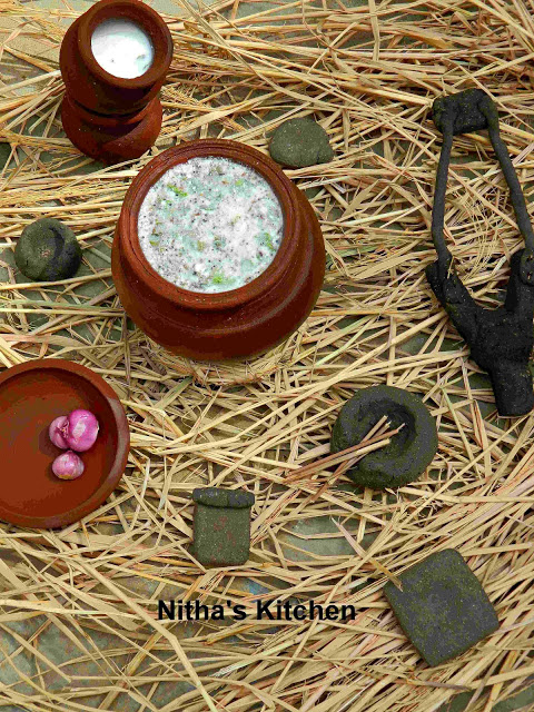 neer mor spiced buttermilk recipe with kids clay art