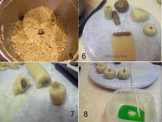 almond pista roll video recipe