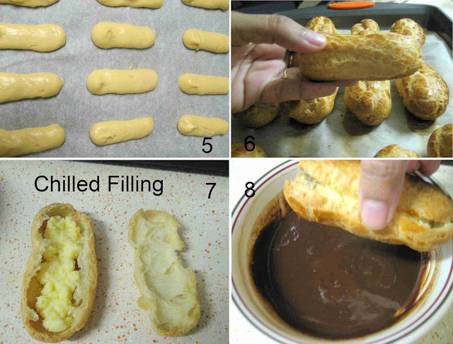 Chocolate Éclairs Recipe from scratch