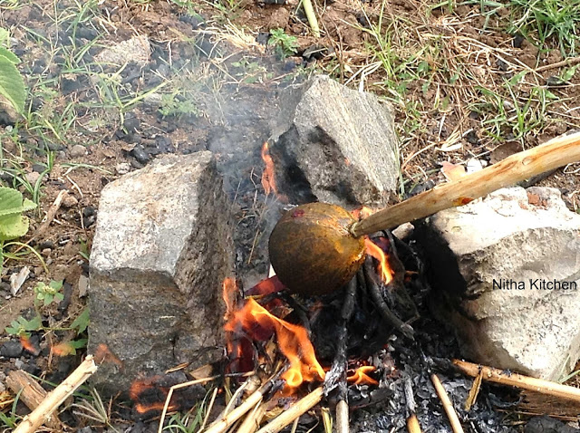 THENGAI SUDUM PANDIGAI | தலை ஆடி பண்டிகை | COCONUT AADI FESTIVAL | THENGAI SUDUTHAL