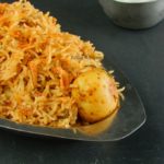 roasted baby potato biryani recipe