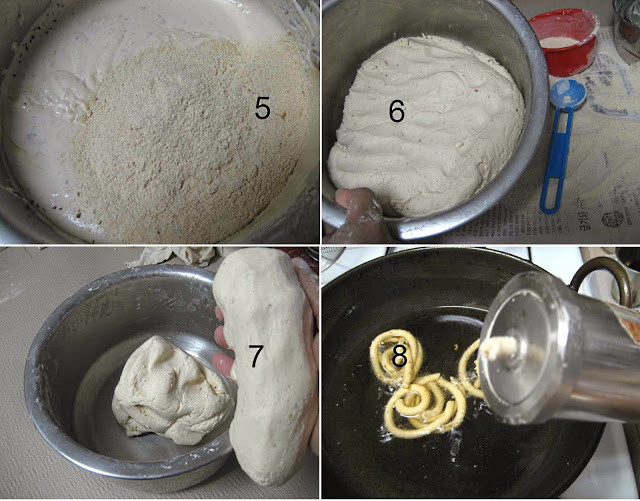 Thenkuzhal Murukku Arisi Maavu Murukku Recipe