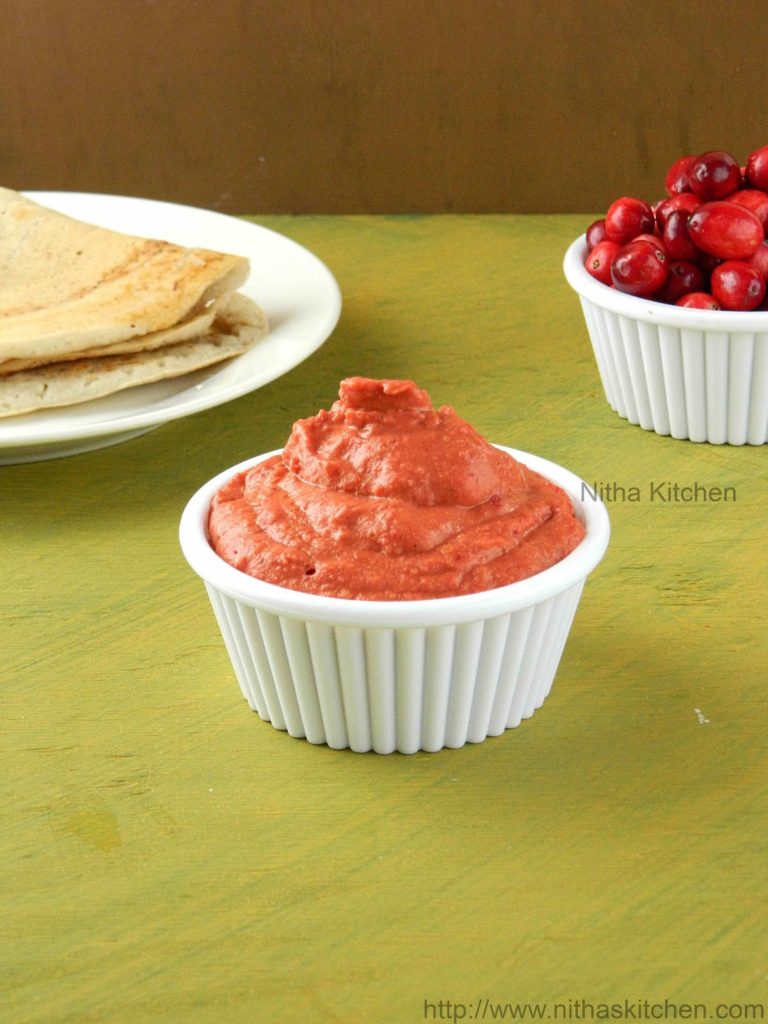 Cranberry Peanut Chutney