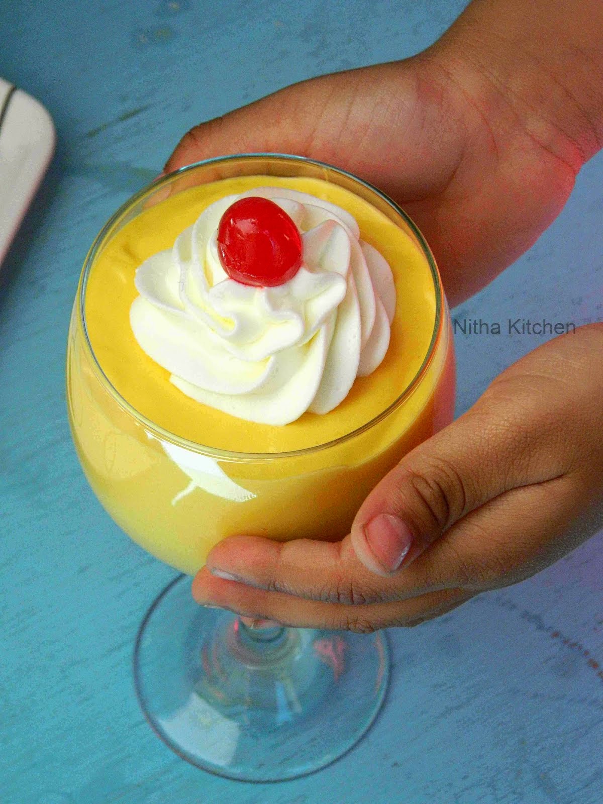 Eggless Mango Mousse Recipe From Scratch Nitha Kitchen