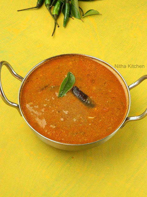 Plain Salna Parotta Chalna | Peas Kurma For Chapati Varieties https://www.nithaskitchen.com/2015/06/plain-salna-parotta-chalna-peas-kurma.html