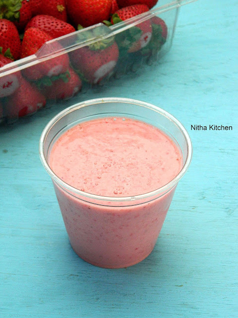 Strawberry Yogurt Smoothie Recipe