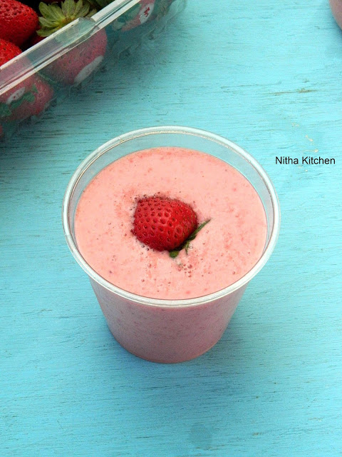 Strawberry Yogurt Smoothie