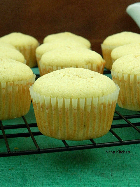 Moist Coconut Cardamom Cupcakes Recipe