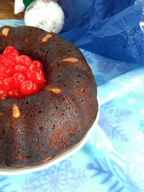 Traditional Christmas Fruit Cake From Scratch | Both Non alcoholic and Rich Rum Versions!