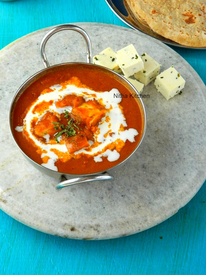 Paneer butter masala