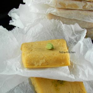 Milk Peda Palkova Milk Fudge