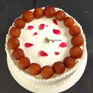 Gulab Jamun Cake Recipe From scratch