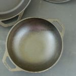 How to season a Cast Iron pan, Traditional way