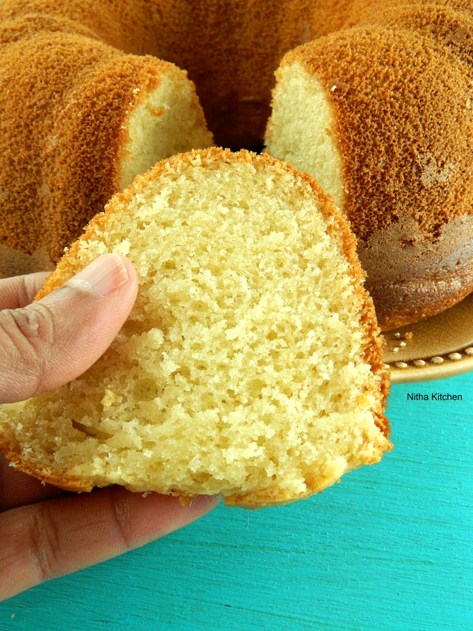 Yellow Sponge Cake Recipe