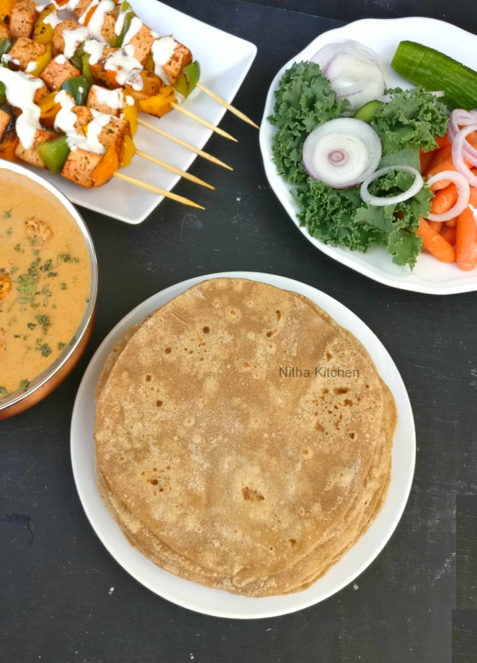 Zero Oil Diet Chapati Video Recipe