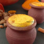 Golden Turmeric Milk Panakarkandu manjal paal video recipe