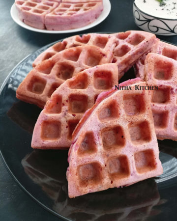 Cranberry Avocado Waffles Video Recipe