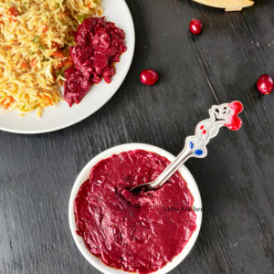 cranberry pickle kalakai thokku recipe