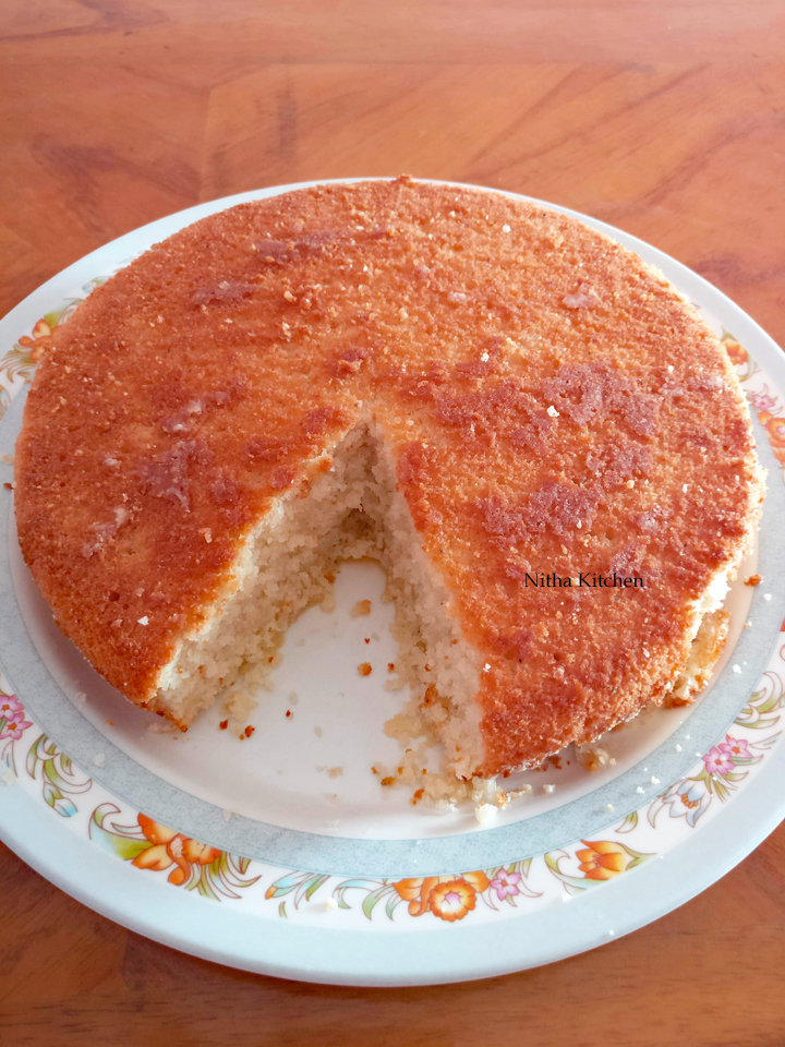 Pressure Cooker Basbousa Rava Cake Picture