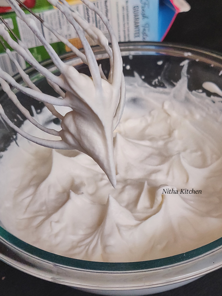How to make Whipped Cream using Hand whisk