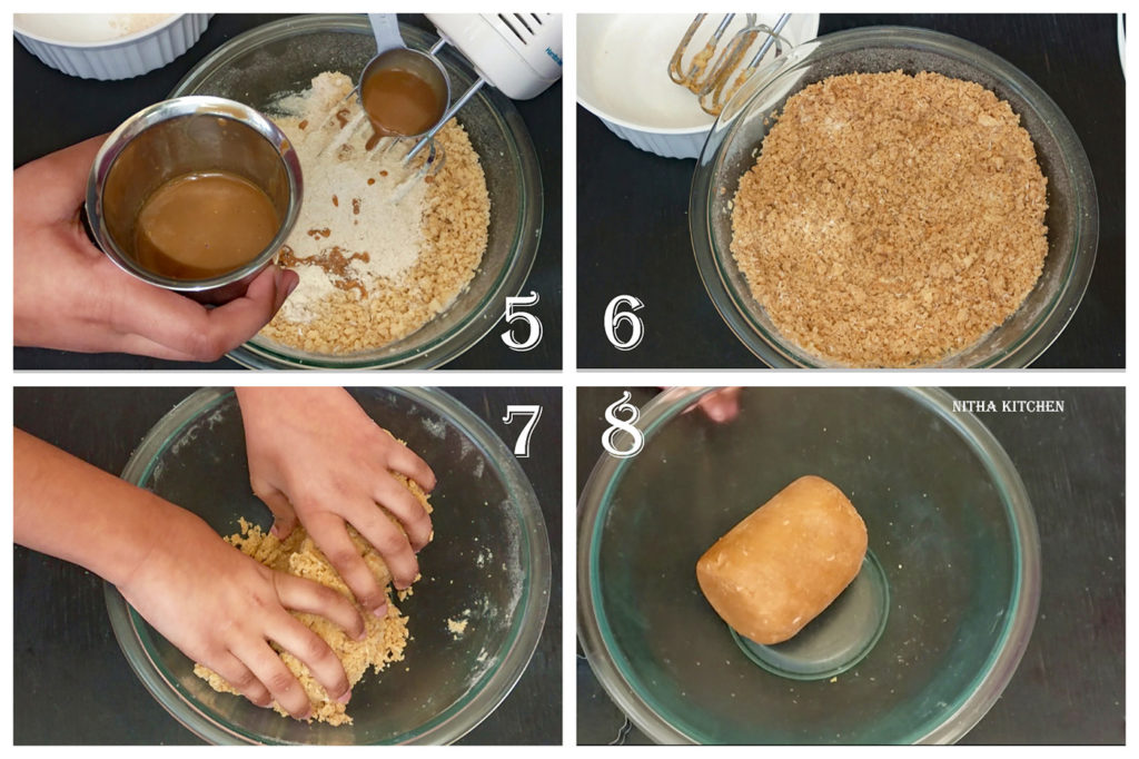 Step by step addictive whole wheat cookies preparation
