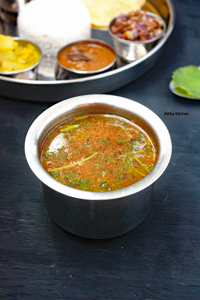 Karpuravalli Rasam Ajwain Leaves Dal Rasam