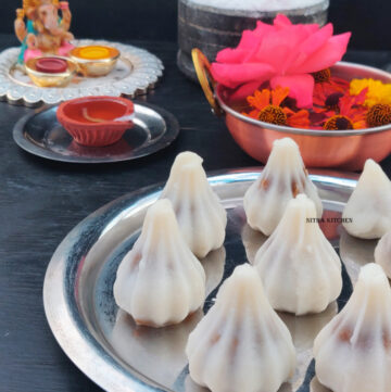 Thengaai Poorana Kozhukattai | Coconut Jaggery Stuffed Modak Video Recipe