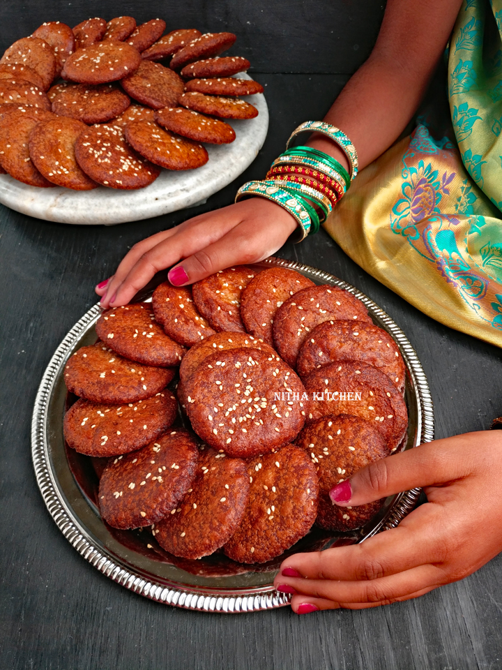 step by step palm jaggery adhirasam ariselu making video recipe