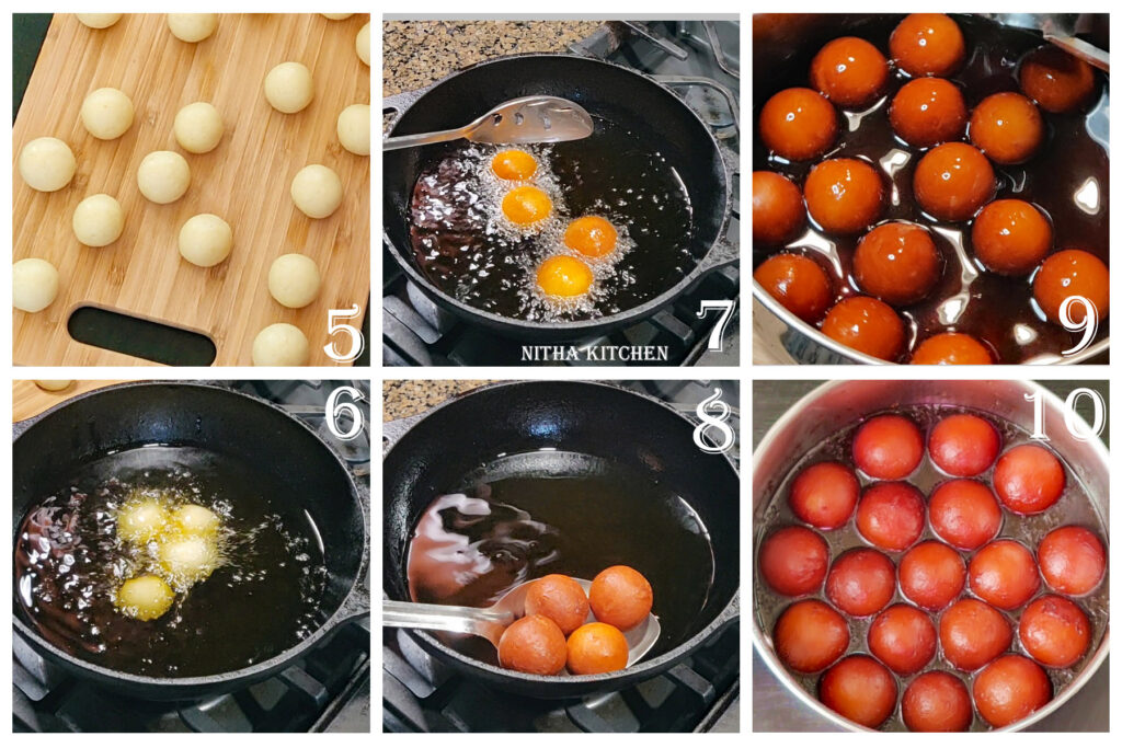 Step By Step Pictures of gulkand / rose petal spread Gulab Jamun Making