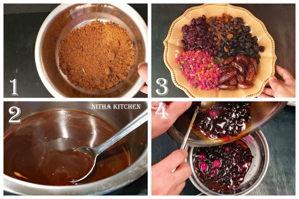 How to make Sugar syrup molasses using Brown sugar, Brown sugar caramel for cakes and bakes