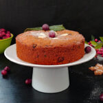 Eggless Christmas Fruit Cake Video Recipe