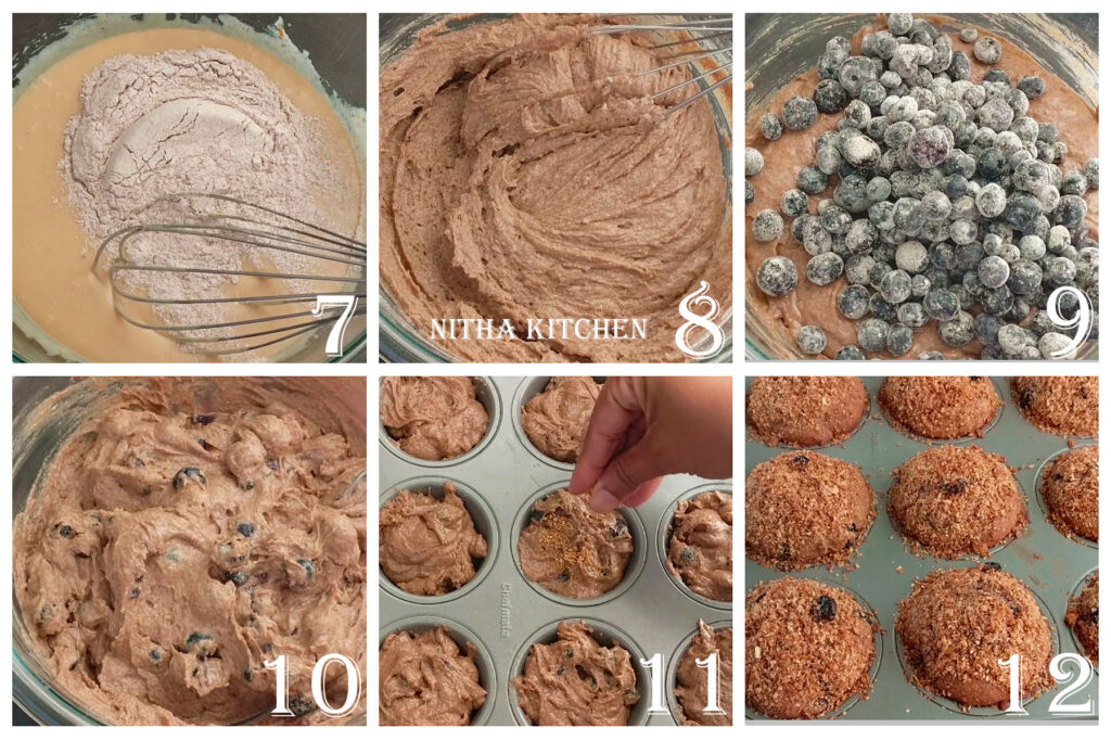 Eggless Whole Wheat Millet Muffins from scratch video Recipe