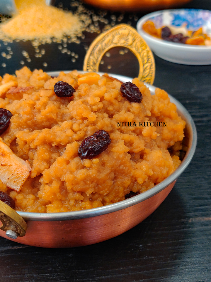 thinai sweet pongal millet sweet pongal sakkarai pongal chakara pongali in instant pot