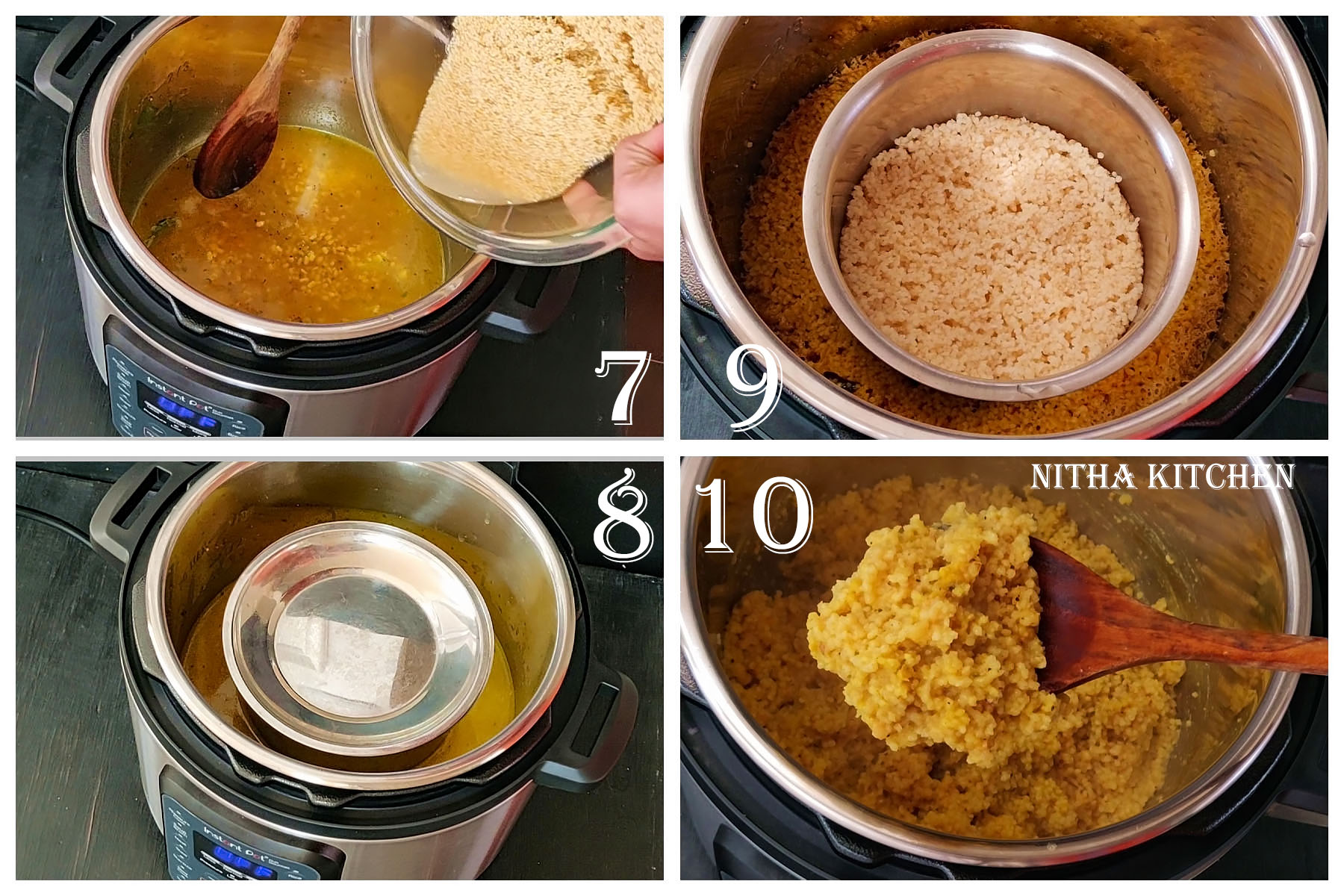 Millet Ven Pongal Thinai Pongal Nitha Kitchen