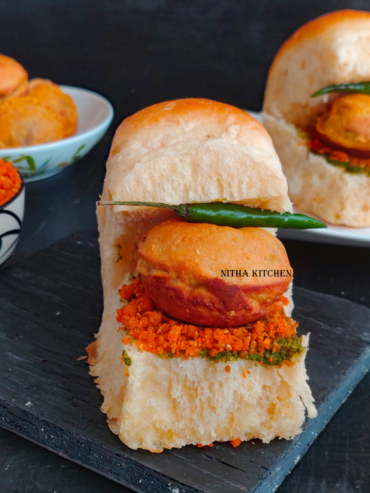 Mumbai Vada Pav Recipe with Green Chutney Video Recipe